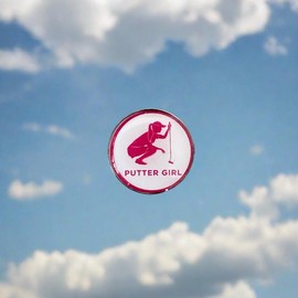 Putter Girl Ball Marker - Quantity: 1 for $5