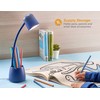 Bostitch Office LED2105-NVY Dimmable Lamp with Storage Cup, Three Brightness