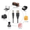 USB to DC Power Charging Cable with 12pcs DC Barrel
