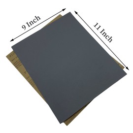 AutKerige 1200 Grit Wet Dry Sandpaper, 9 x 11 Inch Sanding Sheets, 15PCS Premium Silicon Carbide Sand Paper for Wood Metal Ceramic or Auto Polishing and Scratches Removing