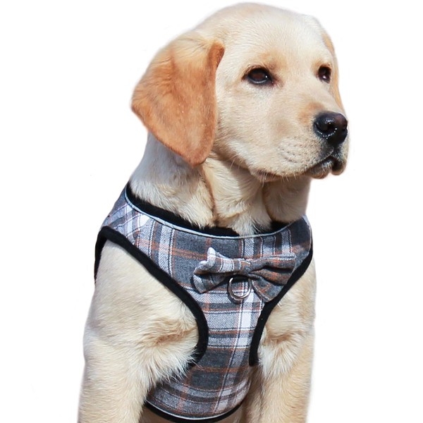 Mesh Soft Dog Harness, Adjustable No Pull Reflective Comfort Pet