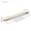 FURNIWARE 5 Pack Cabinet Handles, Hardware Drawer Pulls, Aluminum Kitchen