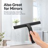 Silicone Shower Squeegee for Glass Doors, Windows & Mirrors –