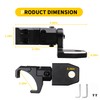 RERPRO Light Bar Mounts, LED Whip Light Mounting Brackets, Whip