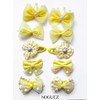 Noguez. Moños para Niñas, Clips de Pelo para Bebés, Mini