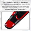 QKYS 2PCS Car Bumper Guard Strip, Scratch-Resistant Anti-Collision Patch, Rubber