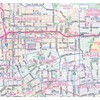 San Gabriel Valley-East Los Angeles Vicinity Wall Map (48" x