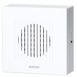 ORNO Ringil Mini AC Wireless Bell Outdoor Waterproof Mechanical Gong Two-Tone 30-80dB White 230VAC
