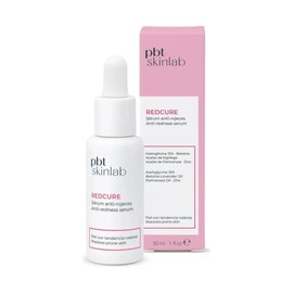 Redcure Serum Anti-rojeces 30ml – Sérum Facial Calmante y Despigmentante para Piel Sensible, Reactiva o con Rosácea y Cuperosis – Crema Gel Ligera con Azeloglicina 15%, Betaína 3% y Zinc