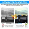 Unbranded For Ford F150 2021-2025 Black Polyester Dashmat Dash Cover