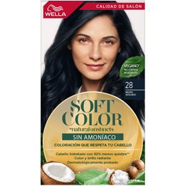 Soft Color Tinte Semi Permanente 28 Negro Azulado