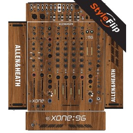 StyleFlip Skins Allen & Heath Xone 96 Skin | Wood 2 | Protective Decal | StyleFlip Skins