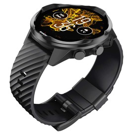 WIIKAI Replacement Strap Bands,Compatible for suunto 7/9/9 baro/Spartan Sport/D5,Silicone Watch Band (Black).