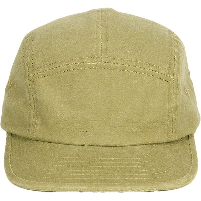 Laquest Washed Jet Cap, Camp Cap, Simple, Five Panels, Vintage