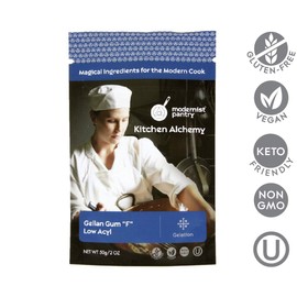 Gellan Gum Value Pack (Gellan F Low Acyl + Gellan LT100 High Acyl) ⊘ Non-GMO Vegan OU Kosher Certified - 100g/4oz