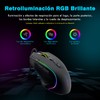 TERPORT S500 Mouse Gaming de Modo Dual Inalámbrico/Cable, Ratón Inalámbrico