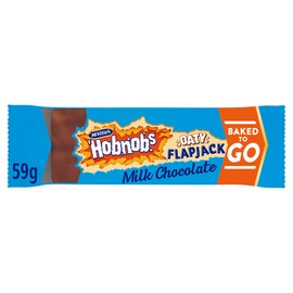 McVitie's Hobnobs Choccy Flapjack, 59 g, Pack of 12 Bars