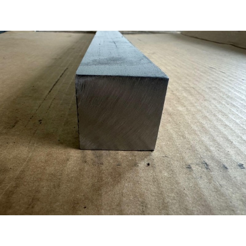 2" x 2" Square Steel Bar, 1018 Cold Rolled Steel,