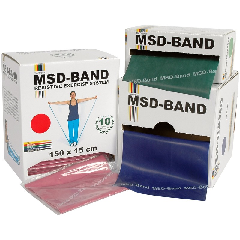 MSD -Band 01-100505 Latexband 5,5 m, blau