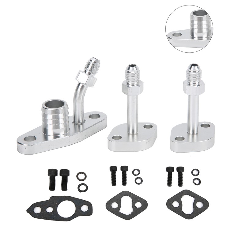 Car Turbo Oil Feed Drain Flange Kit K026‑0043 Maintenance Replacement