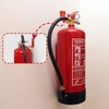 4 Pack Universal Fire Extinguisher Bracket and 4 Fire Extinguisher