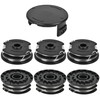 Flaveano Parkside Strimmer Line Spool 6 Spools and 1 Lid
