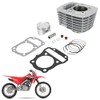 USTPO Dirt Bike Cylinder Sleeve Piston Rings Gasket for CRF125F
