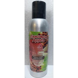 Smoke Odor Exterminator 198 gm/ 7 oz Large Spray Cinnamon Apple Set of Four Cans. Assortment (4) Includes Cinnamon Apple, Pumpkin & Spice, Gummies and Yin Yang.