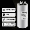 Saihisday Round Capacitor 3 Head 370/440 VAC CBB65 50+5 UF