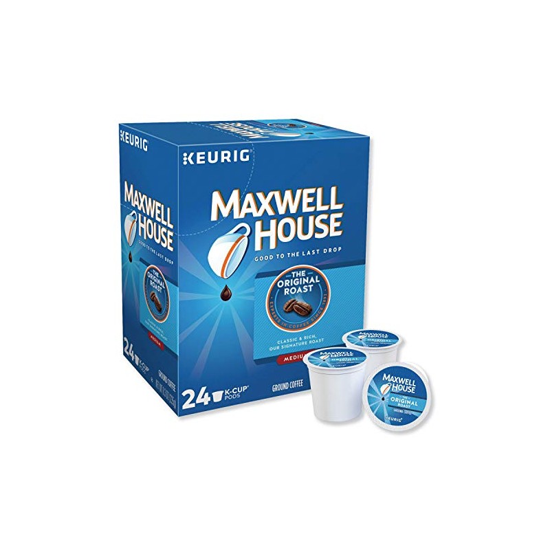 Maxwell House Original Roast K-Cup for Keurig Brewers, 96 Count