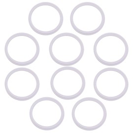 DERNORD PTFE (Teflon) Tri-Clamp Gasket O-Ring - 3 Inch Style Fits OD 91MM Sanitary Pipe Weld Ferrule (Pack of 10)