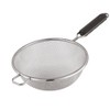 Paderno World Cuisine 4-3/4-Inch Round Stainless-steel Strainer with ABS Handle