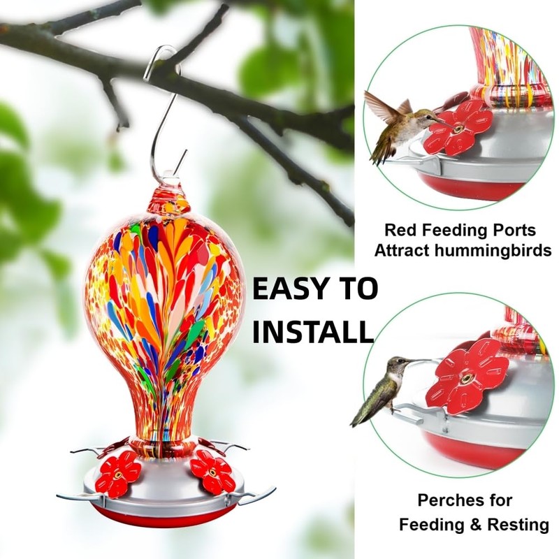 WOSIBO Hummingbird Feeder Bottom