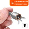 sourcing map 10pcs Hex Nut Driver Drill Bit 5/16" 6-Point