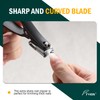 FVION 360° Rotating Jaw Toenail Clippers for Thick Nails for