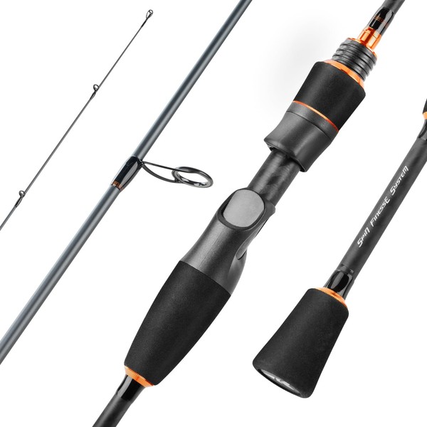 KastKing Zephyr Spin Finesse Fishing Rod,5'2", Fast, Feather Light