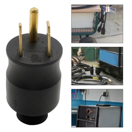 GMAPATS 219258 Multi-Voltage Power Adapter Plug, Replacement for Millermatic 211 Replacement for Hobart Handler 210MVP MIG Welder with 4-Pin Multi-Voltage Input Power Cord, 230 Volt 6-50P