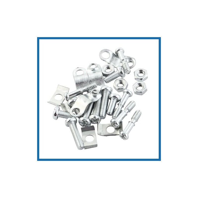 A ABSOPRO 20 Pcs Plastic Cover Shell Housing Gray for