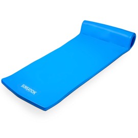 TRC Recreation Sunsation Thick Foam Pool Float Lounger w/Headrest for Lounging & Sunbathing in Swimming Pools, Beaches & Lakes