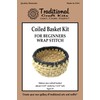 Traditional Craft Kits Coiled Basket Kit for Beginners - Wrap