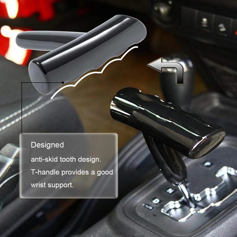 Jeep T-Handle Shift Knob Automatic Gear Stick Shifter for Jeep