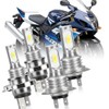 ROADSUN Upgraded 3570 CSP 6000K White LED Headlight Bulbs for