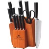 Ginsu Chikara 12 Piece Japanese Stainless Steel Bamboo Cutlery Knife