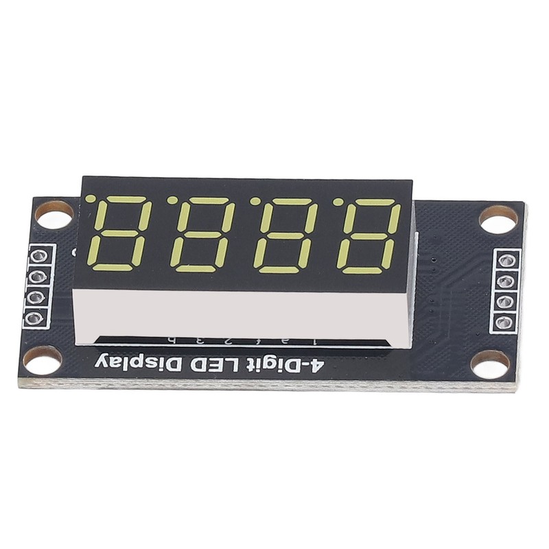 4 Sets Digital Tube Display Module LED 4 Digit 7