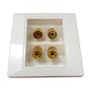 Audio Wall Plate | Speaker Jack Plate - Home Theater