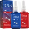 2 Pack Thread Locker - Blue 243 (Medium) & Red