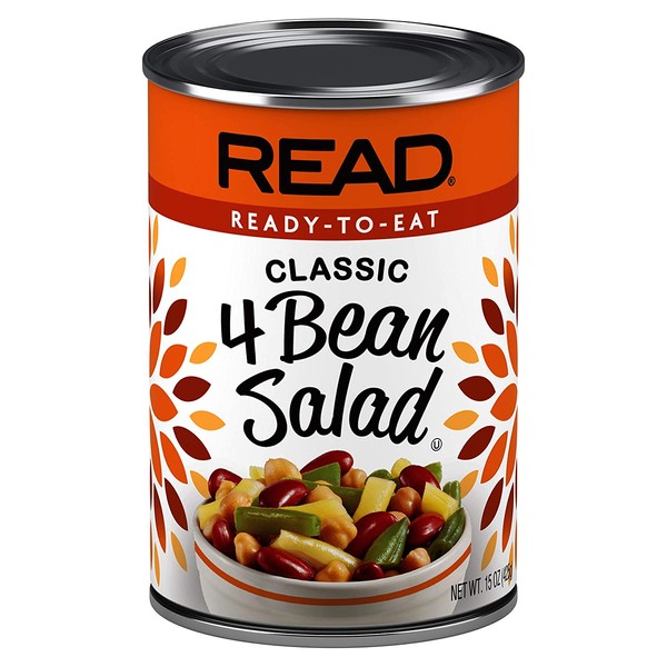 Libby's Read, Four Bean Salad Can, 15 Ounce (Pack of 12)