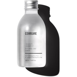 COMUNE AHA Exfoliant Toner - Leave-On Liquid Exfoliant 6% Lactic Acid, 3% Glycolic Acid + Hyaluronic Acid | Gently Exfoliates Dead Cells, Unclogs Pores & Smooths While Hydrating | 150 mL / 5.07 fl.oz