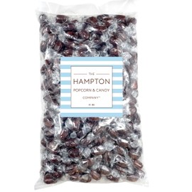 Root Beer Barrels Hard Candy - 5lb Bulk Bag (Approximately 325 pcs) - Old Fashioned Hard Candy - Individually Wrapped Bulk Candy - The Hampton Popcorn & Candy Company