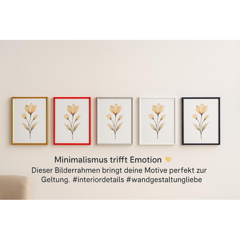 Ideal Trend Plastic Picture, Photo Frame, 10 x 15 cm